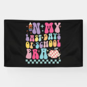 学校生活最後の教師ライフは楽しいな 横断幕 (横)