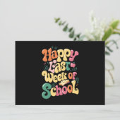 学校生活最後の1週間が始まったね先生たち学生たち最高 招待状 (スタンド正面)