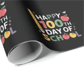 学校生活100日目の先生たち、100日おめでとう！ ラッピングペーパー (ロールコーナー)