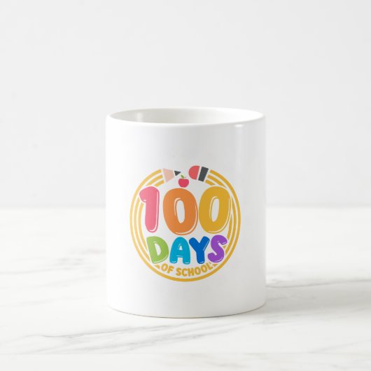 学校生活100日 コーヒーマグカップ (中央)