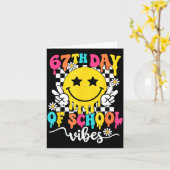 学校生活67日目の雰囲気 面白い 六七 67 メモ S カード (黄色い花)