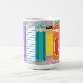 学校用品のキラキラ コーヒーマグカップ (中央)