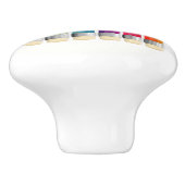 学校用品キャビネットのノブ セラミックノブ (側面)