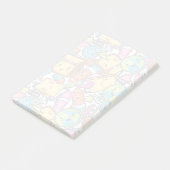 学校用品パターンのポストイットノート ポストイット (アングル)