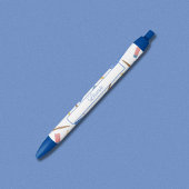 学校用品パターンペン 黒ボールペン