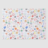 学校用品新学期パターン分離 薄葉紙 (正面)