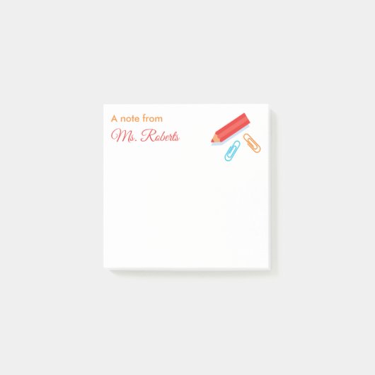 学校用品 ポストイット (正面)