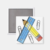 学校用品 マグネット (正面/裏面)