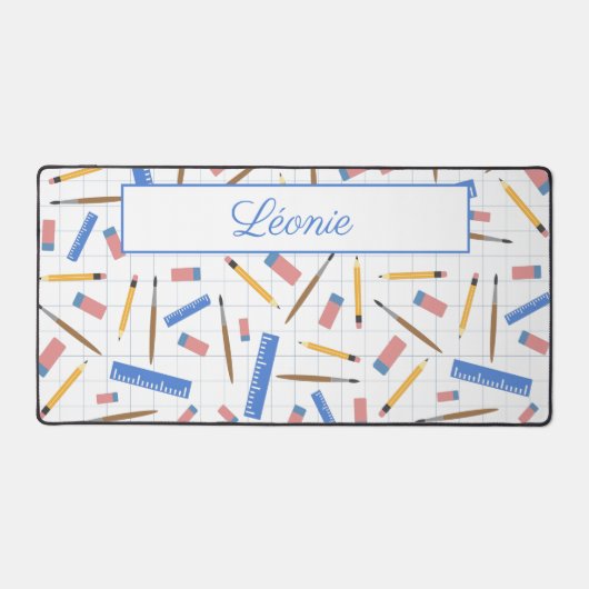 学校用品Pattern Desk Mat デスクマット (正面)