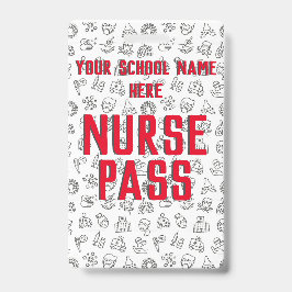 学校看護師パス、カスタマイズ可能 バッジ