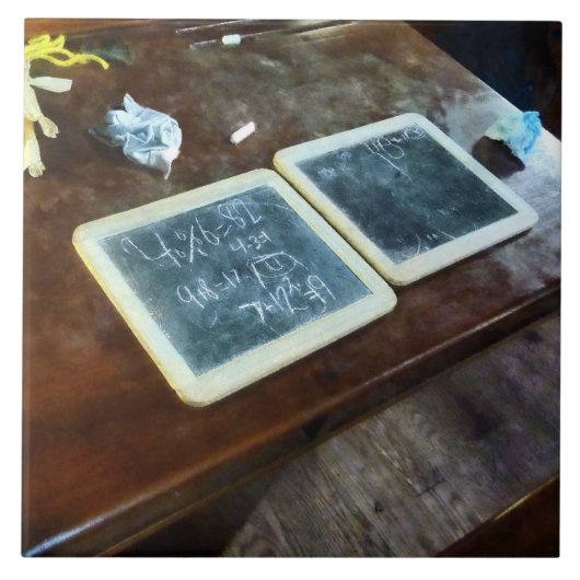 学校石板 タイル (正面)