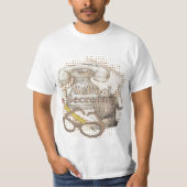 学校秘書 Tシャツ (正面)