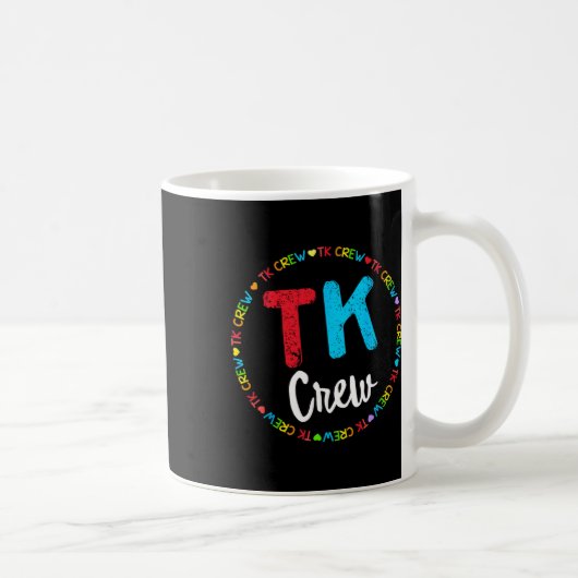 学校移行幼稚園チームTkクルー コーヒーマグカップ (右)