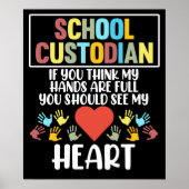 学校管理員ハート管理長 ポスター (正面)