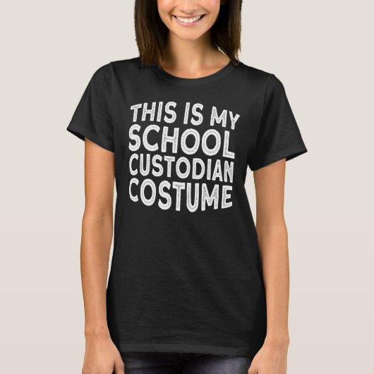 学校管理用仮装清掃員 Tシャツ (正面)