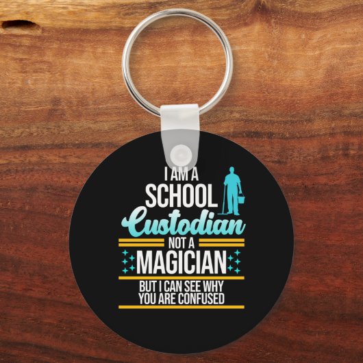 学校管理魔術管理主任書記官 キーホルダー (正面)