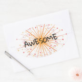 学校素晴らしのシール 楕円形シール (封筒)