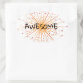 学校素晴らしのシール 楕円形シール (バッグ)