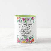 学校素晴らしのスピーチセラピスト感謝していSLPを贈る マグカップ (中央)