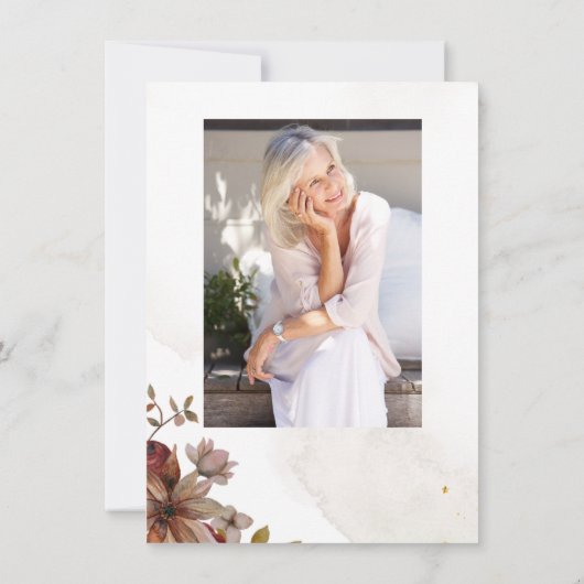 学校素朴先生退職パーティーテンプレート 招待状 (裏面)