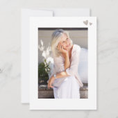 学校素朴先生退職パーティー写真 招待状 (裏面)