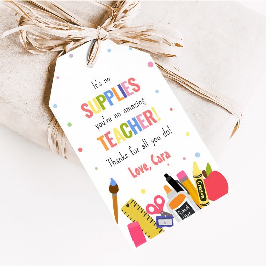 学校給料鑑賞感謝メッセージカード ギフトタグ