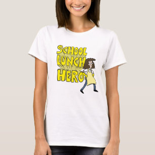 学校給食の英雄Tシャツ Tシャツ