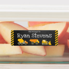 学校給食ラベル – 建築テーマ ラベル