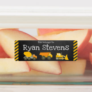 学校給食ラベル – 建築テーマ ラベル