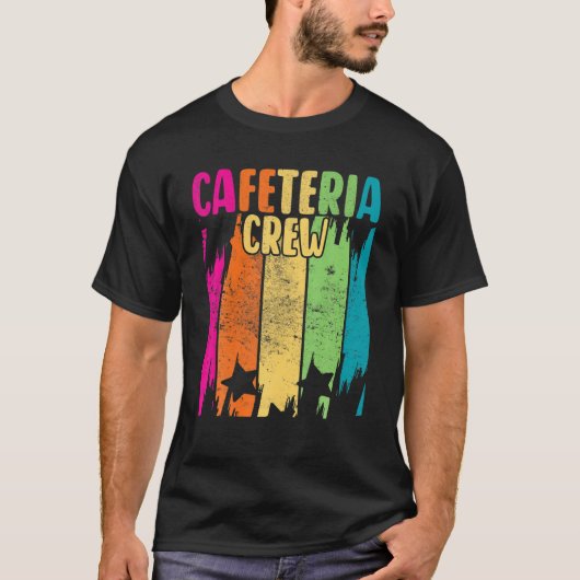 学校給食レディアナービュースクールカフェテリアCr Tシャツ (正面)