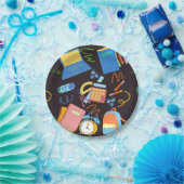 学校給養 ペーパープレート (パーティー)