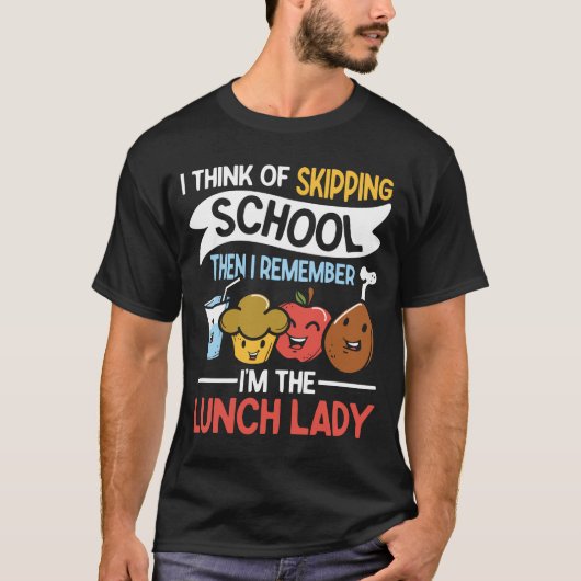 学校考えをサボる Tシャツ (正面)