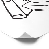 学校読の本読色に関する日 ポスター (角)