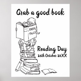 学校読の本読色に関する日 ポスター