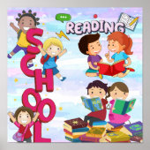 学校読の ポスター (正面)