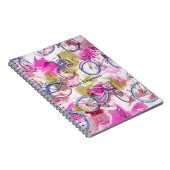 学校課題ノートブック絞り染め&バイク ノートブック (右側)