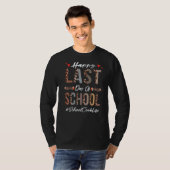 学校調理師ハッピーサマーレオパの最終日 Tシャツ (正面フル)