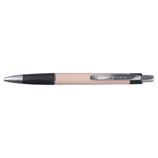 学校赤面ピンクスクリプトタイポグラフィモノグラム ボールペン (裏面)