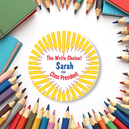 学校選書択サークルラベル: ラウンドシール