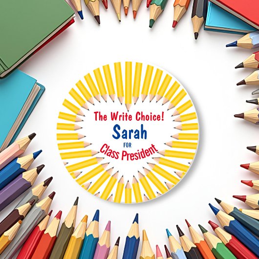 学校選書択サークルラベル: ラウンドシール