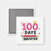 学校頭が切れる日100日先生 マグネット (正面/裏面)