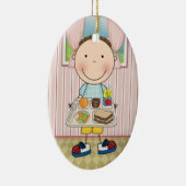 学校食堂 – SRF セラミックオーナメント (右)