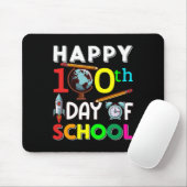 学校100日の幸せ100学校の日教え マウスパッド (マウス)