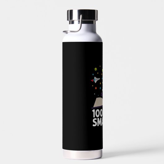 学校100日日書籍頭が切れる宇宙 ウォーターボトル (右面)