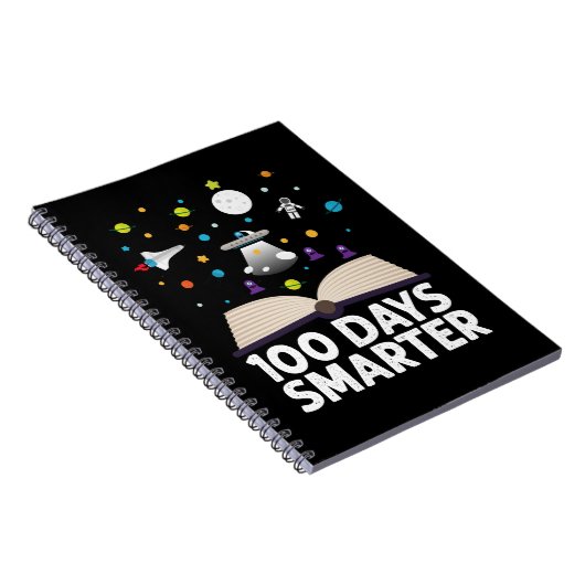 学校100日日書籍頭が切れる宇宙 ノートブック (右側)