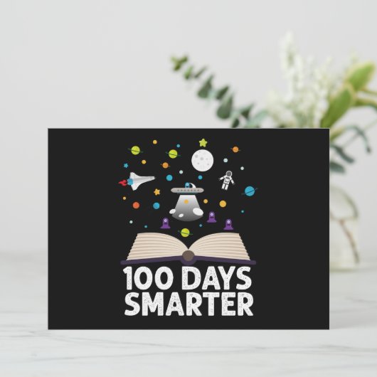 学校100日日書籍頭が切れる宇宙 招待状 (スタンド正面)