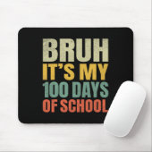 学校100日目の私の100の日のBruh マウスパッド (マウス)