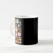 学校100日目先生のためのコーヒーの100日 コーヒーマグカップ (正面左)