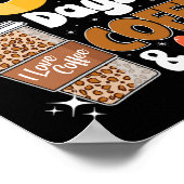学校100日目先生のためのコーヒーの100日 ポスター (角)