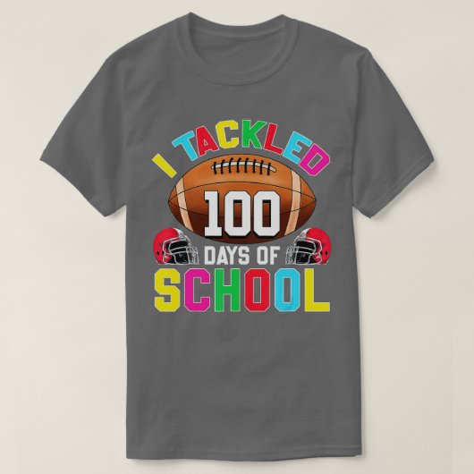 学校100日目100人の学校の日に取り組んだ Tシャツ (デザイン正面)